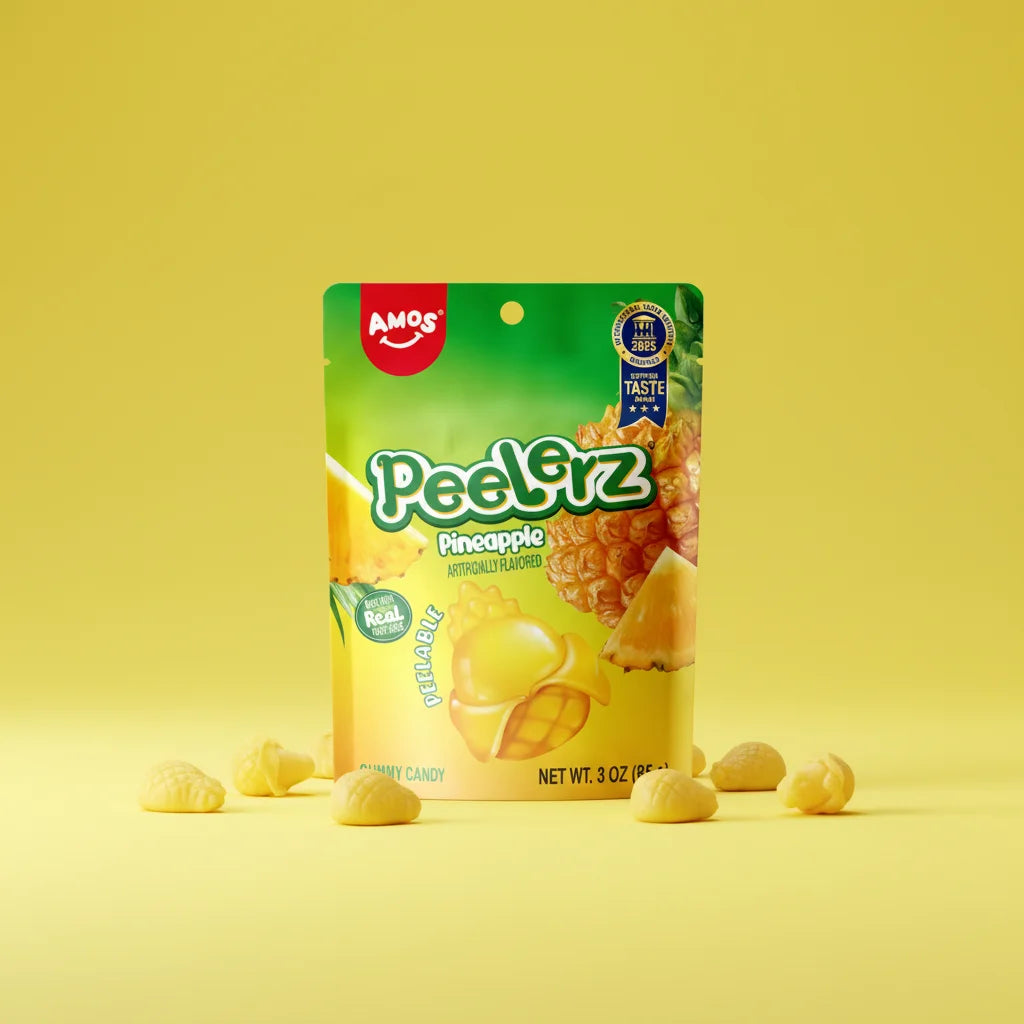 bonbons gommeux doux moelleux plusieurs saveurs aux fruits