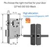 New Cerradura Serrure Intelligente Biometric Digital Combination Finger Print Password Ttlock Smart Door Lock for Wooden Doors