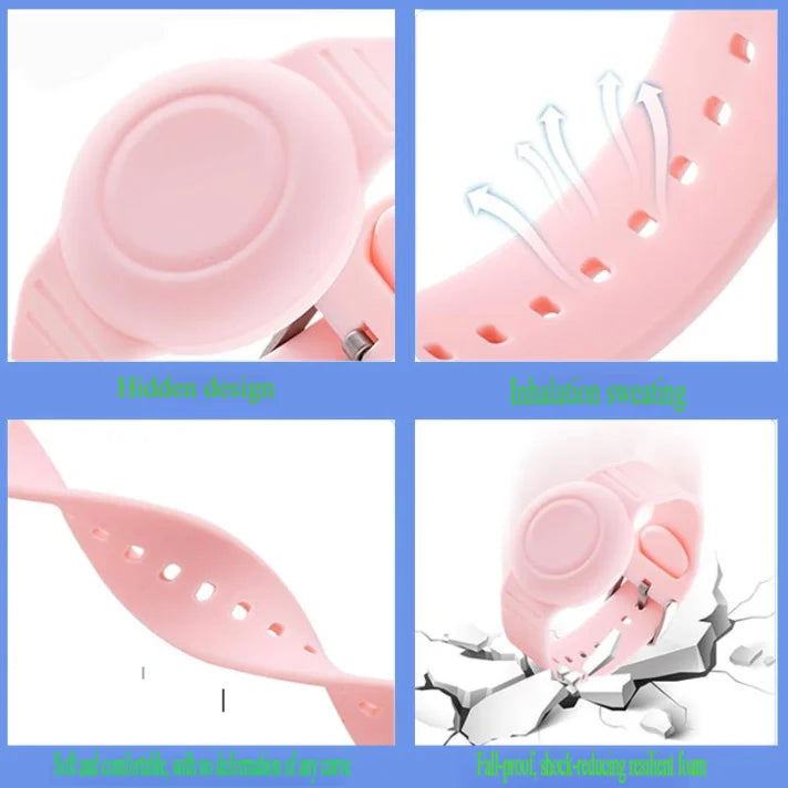 Popular Sale Silicone Rubber Portable Protective Waterproof Airtag Band Suitable for Children of All Ages