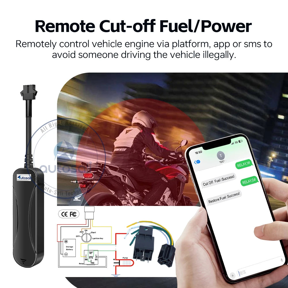 Gt06 Truck Traceur Gps Tracker Voiture Vehicle Pour Moto Auto Motorcycle 4G Tracking Device Real Time 2G Car Gps Tracker for Car