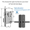 New Cerradura Serrure Intelligente Biometric Digital Combination Finger Print Password Ttlock Smart Door Lock for Wooden Doors