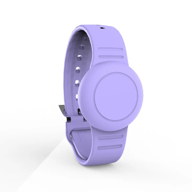 Popular Sale Silicone Rubber Portable Protective Waterproof Airtag Band Suitable for Children of All Ages