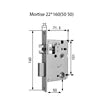 New Cerradura Serrure Intelligente Biometric Digital Combination Finger Print Password Ttlock Smart Door Lock for Wooden Doors
