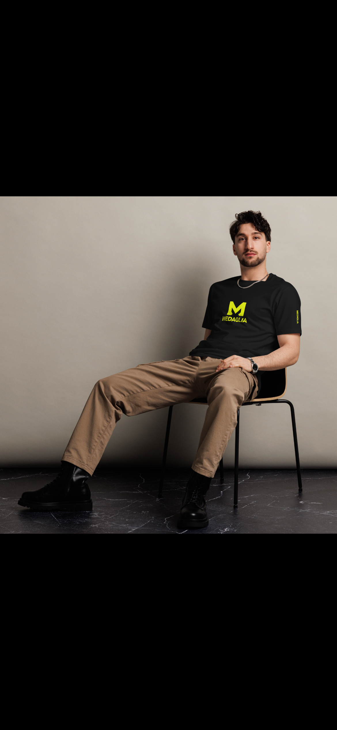 T-SHIRT PREMIUM JAUNE FLUO